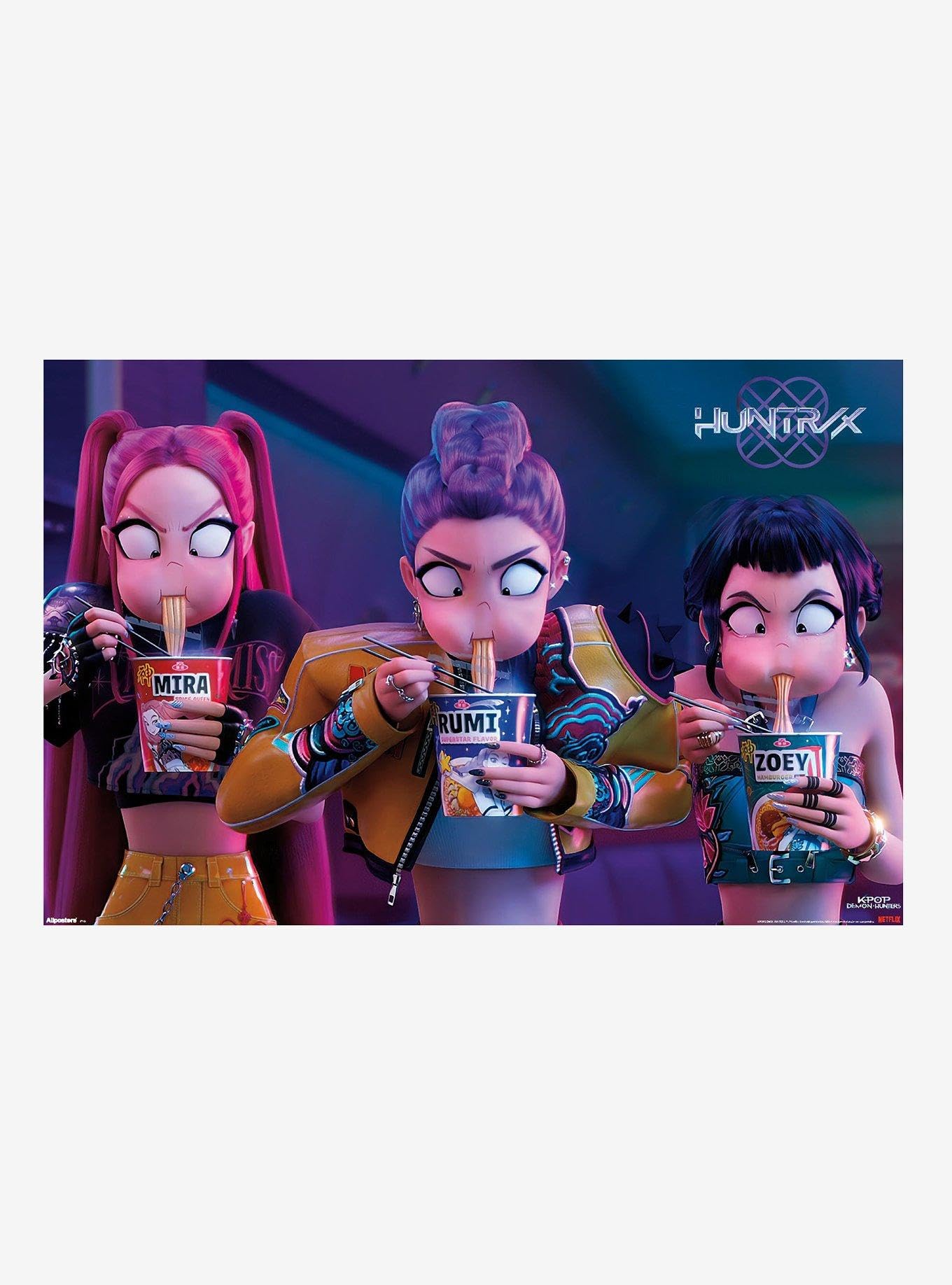 Amazon.com: Netflix KPop Demon Hunters (2025) - Huntrix Noodles